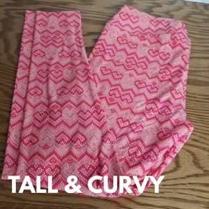 LuLaRoe Valentine's day leggings